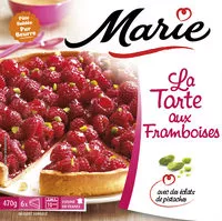 Mängden socker i Tarte aux framboises
