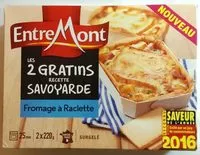 Mängden socker i Les 2 gratins recette savoyarde, fromage à raclette