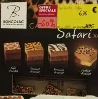 Mängden socker i Carrés safari x40