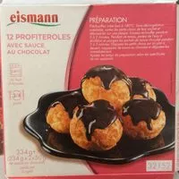 Mängden socker i Profiteroles avec sauce au chocolat