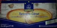Mängden socker i Tartelette Citron