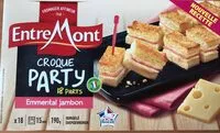Mängden socker i Croque party