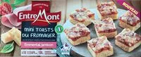 Mängden socker i Mini toasts du fromager