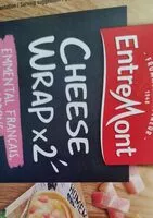 Mängden socker i Cheese wrap Entremont