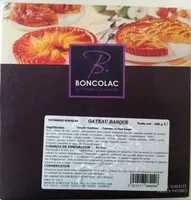 Mängden socker i Gâteau Basque