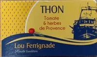 Mängden socker i Thon Tomate & herbes de Provence