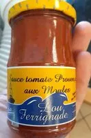 Mängden socker i Sauce tomate Provençale