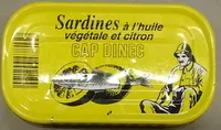 Mängden socker i Sardines à l'huile végétale et citron