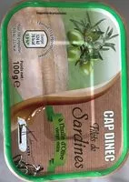 Mängden socker i Filets de sardines