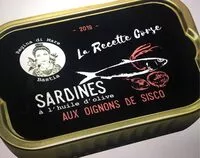 Mängden socker i Sardines aux oignons de Sisco