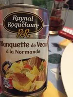 Mängden socker i Blanquette de Veau à la Normande Raynal et Roquelaure