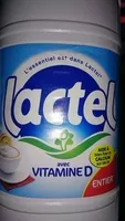 Mängden socker i Lait entier