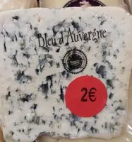 Mängden socker i Bleu d'Auvergne AOP
