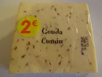 Mängden socker i Gouda Cumin (31 % MG) 