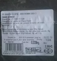 Mängden socker i Fourme d'Ambert