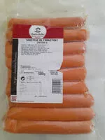 Mängden socker i saucisse de Francfort