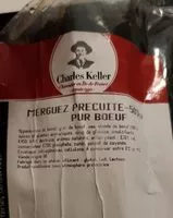 Mängden socker i Merguez précuite pur boeuf