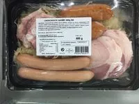 Mängden socker i Choucroute garnie supérieure