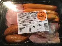 Mängden socker i Choucroute garnie alsacienne