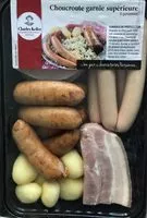 Mängden socker i Choucroute garnie supérieure