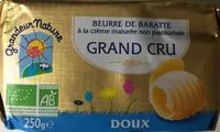 Mängden socker i Beurre de baratte cru et non pasteurisée bio
