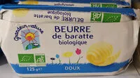 Mängden socker i Beurre de baratte biologique doux