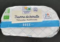 Mängden socker i Beurre de baratte doux