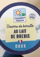 Mängden socker i Beurre de baratte au lait de brebis