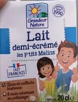 Mängden socker i Lait demi écrémé
