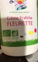 Mängden socker i Crème fraîche fleurette