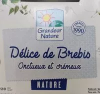 Mängden socker i Délice de brebis, onctueux et crémeux Nature