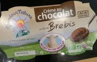 Mängden socker i Crème au chocolat au lait de brebis