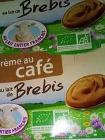 Mängden socker i Crème au café au lait de brebis