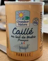 Mängden socker i Caillé au lait de brebis français