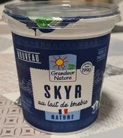 Mängden socker i Skyr au lait de brebis nature