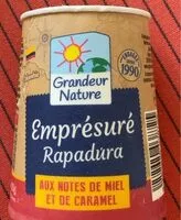 Mängden socker i Emprésuré Rapadura aux notes de miel et de caramel