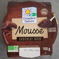 Mängden socker i Mousse au chocolat noir