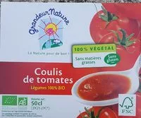 Mängden socker i Coulis de tomates - légumes 100% BIO