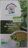 Mängden socker i Mouliné de légumes verts
