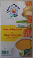 Mängden socker i Velouté de potiron et courge Butternut