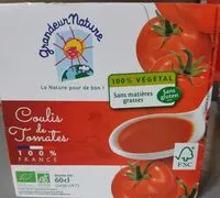 Mängden socker i Coulis de tomate 100% France