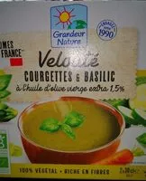 Mängden socker i Velouté courgettes, légumes et basilic, issu de l'agriculture biologique