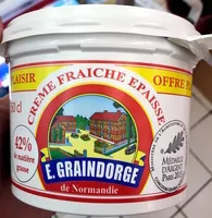 Mängden socker i Crème Fraîche Épaisse de Normandie (42 % MG)