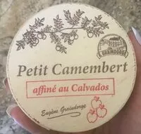 Mängden socker i Petit camembert affiné au Calvados