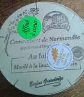 Mängden socker i Camembert de Normandie au lait cru