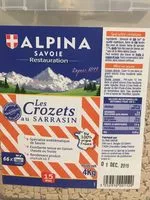 Mängden socker i Crozets au sarrasin