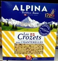 Mängden socker i Les Crozets aux Chanterelles