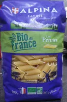 Mängden socker i Penne Bio de France