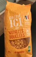 Mängden socker i Nouilles Bouclees