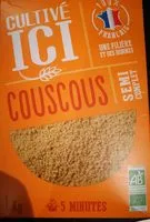 Mängden socker i Couscous semi complet